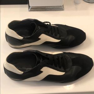 Salvatore Ferragamo black and white